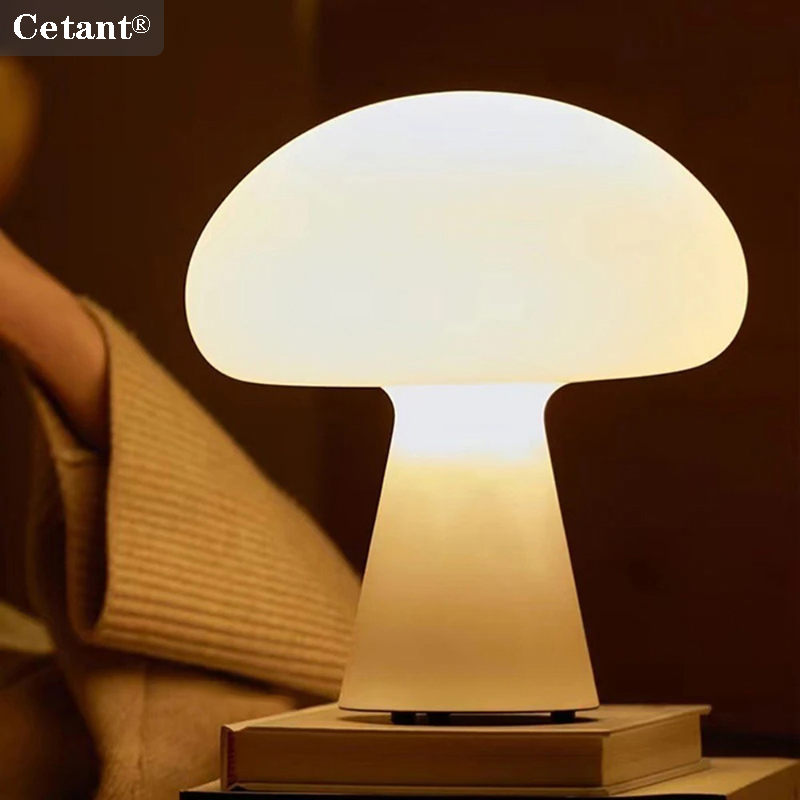 Mushroom Table Lamp - Mushroom LED Table Lamp Infinitely Dimmable