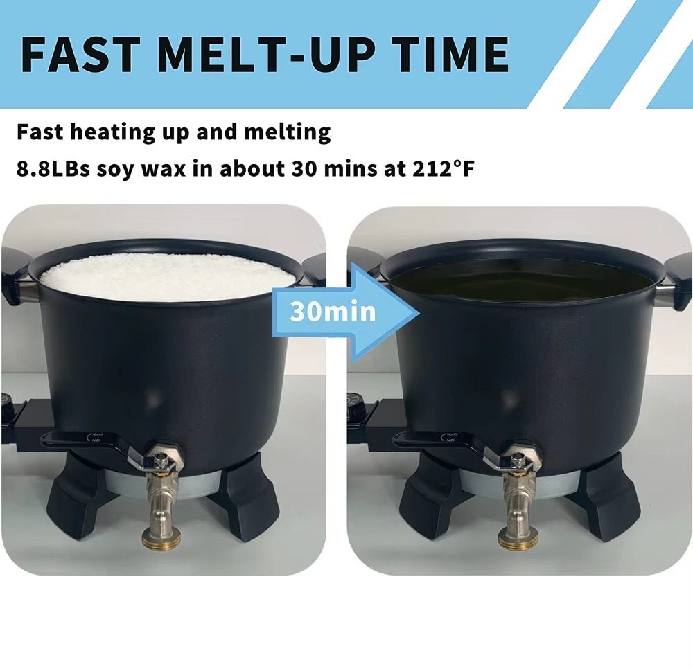 Wax Melter Electric - Dontalen 5L Electric Candle Melting Pot
