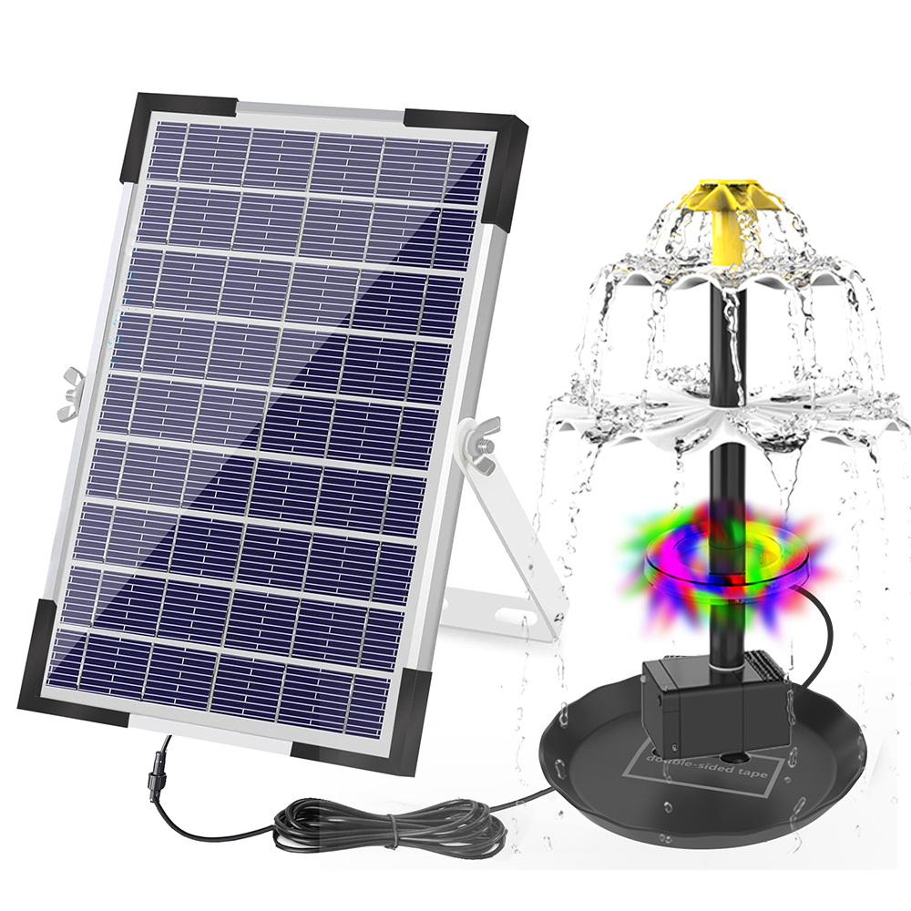 Lighting Gallery - Solar Fountain Pump for Bird Bath