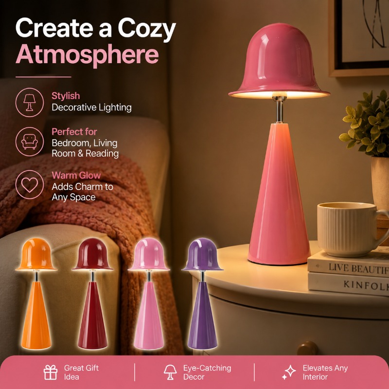 Mushroom Table Lamp - Modern Creative Mushroom Table Lamp USB