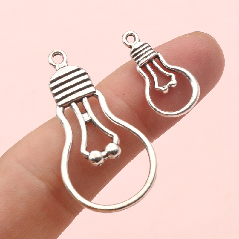 Pendant Light Shade - 20pcs Light Bulb Charms Pendant 2