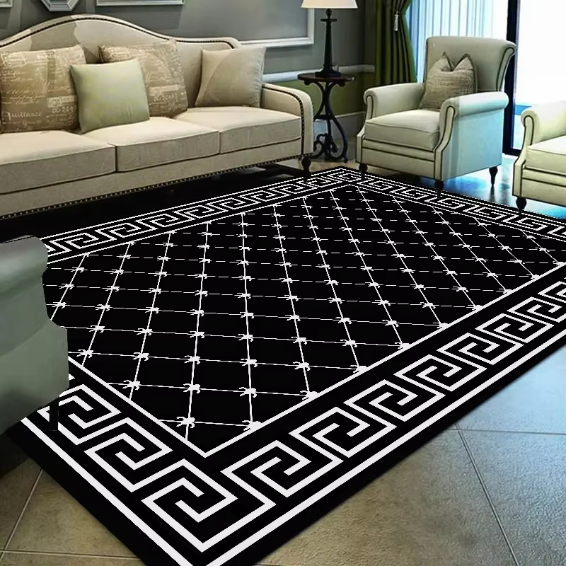 Lighting Home Decor Products - VIKAMA New Chinese-Style Area Rug, Light