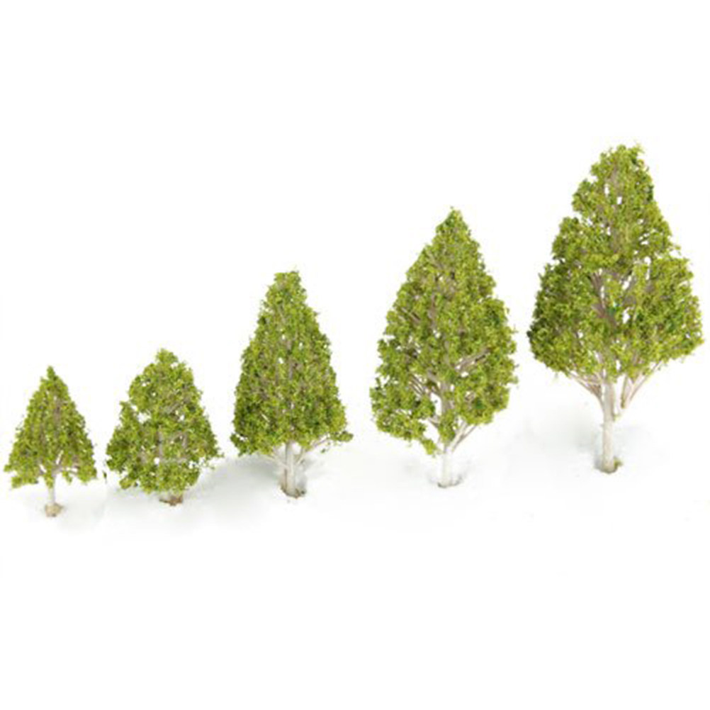 Lighting Decor For Living Room - 5Pcs Decor White Poplar Trees Light