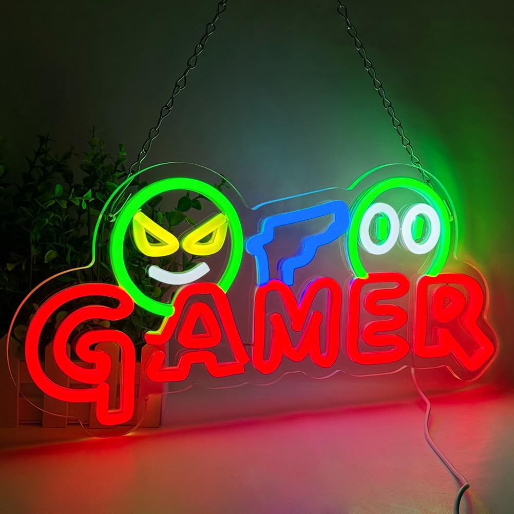 Gamer Neon Sign LED Wall Light - đánh giá và giá Lighting Decor For Wedding