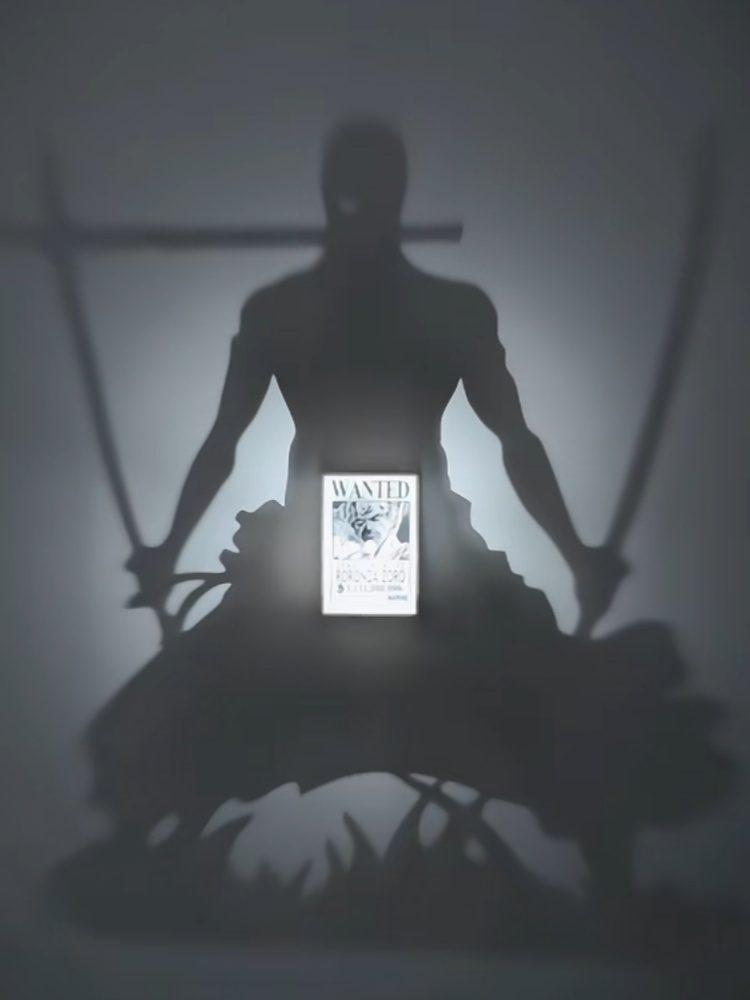 Anime Figure Silhouette Wall L - đánh giá và giá Lighting Home Decor Items