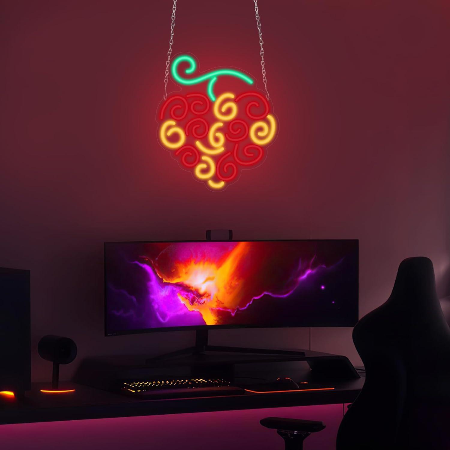 Cyber Fruit Neon Sign USB Dimm - đánh giá và giá Lighting Decor For Living Room