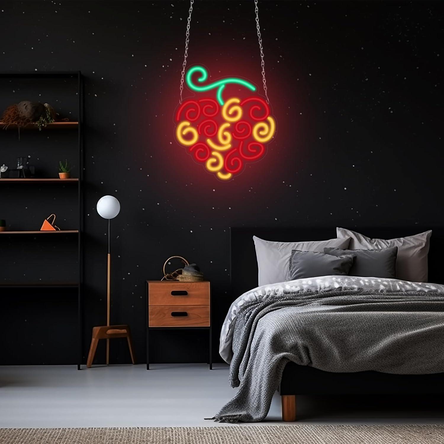 Cyber Fruit Neon Sign USB Dimm - đánh giá và giá Lighting Decor For Living Room