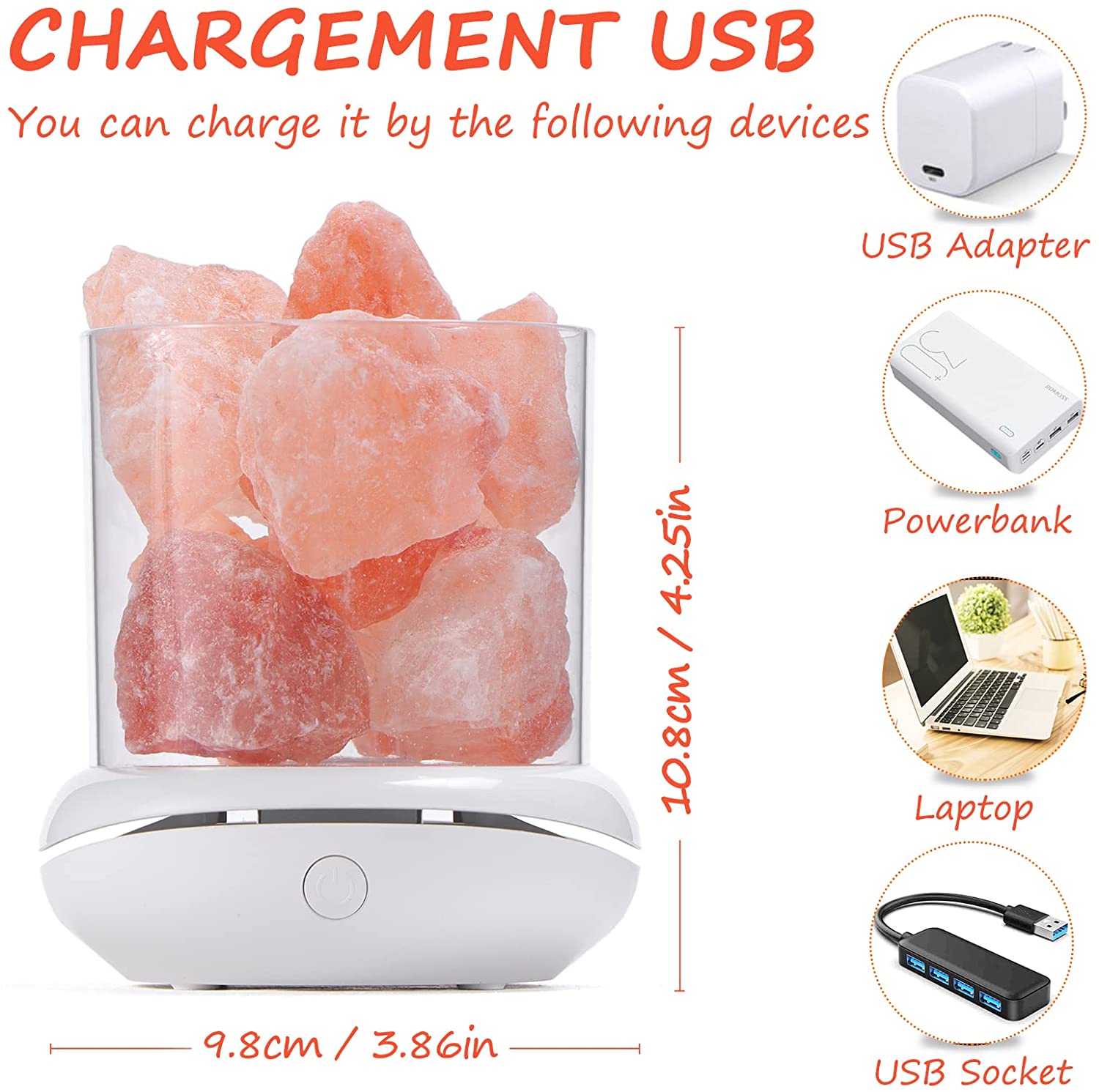 Hương Thơm Đèn Tự Nhiên Đèn Đá - đánh giá và giá Himalayan Salt Lamp