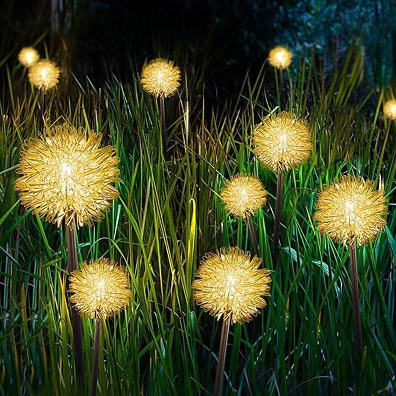 10 Combo Solar Dandelion Ball  - đánh giá và giá Lighting Decor For Wedding