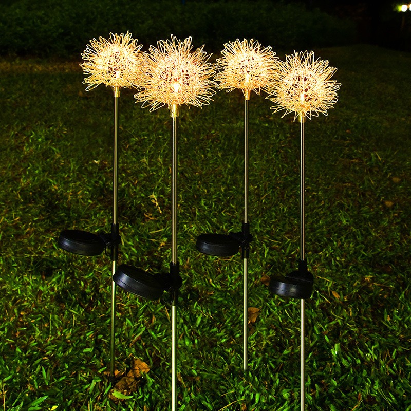 10 Combo Solar Dandelion Ball  - đánh giá và giá Lighting Decor For Wedding