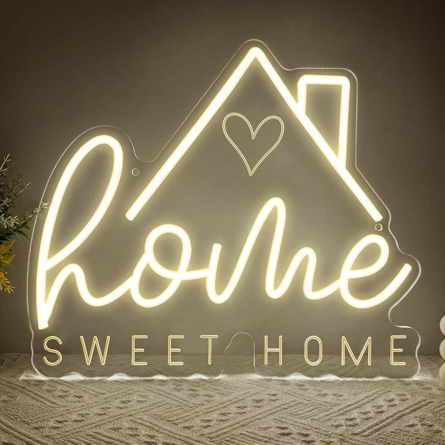 Sweet Home Neon Sign USB Dimma - đánh giá và giá Lighting Decor For Living Room