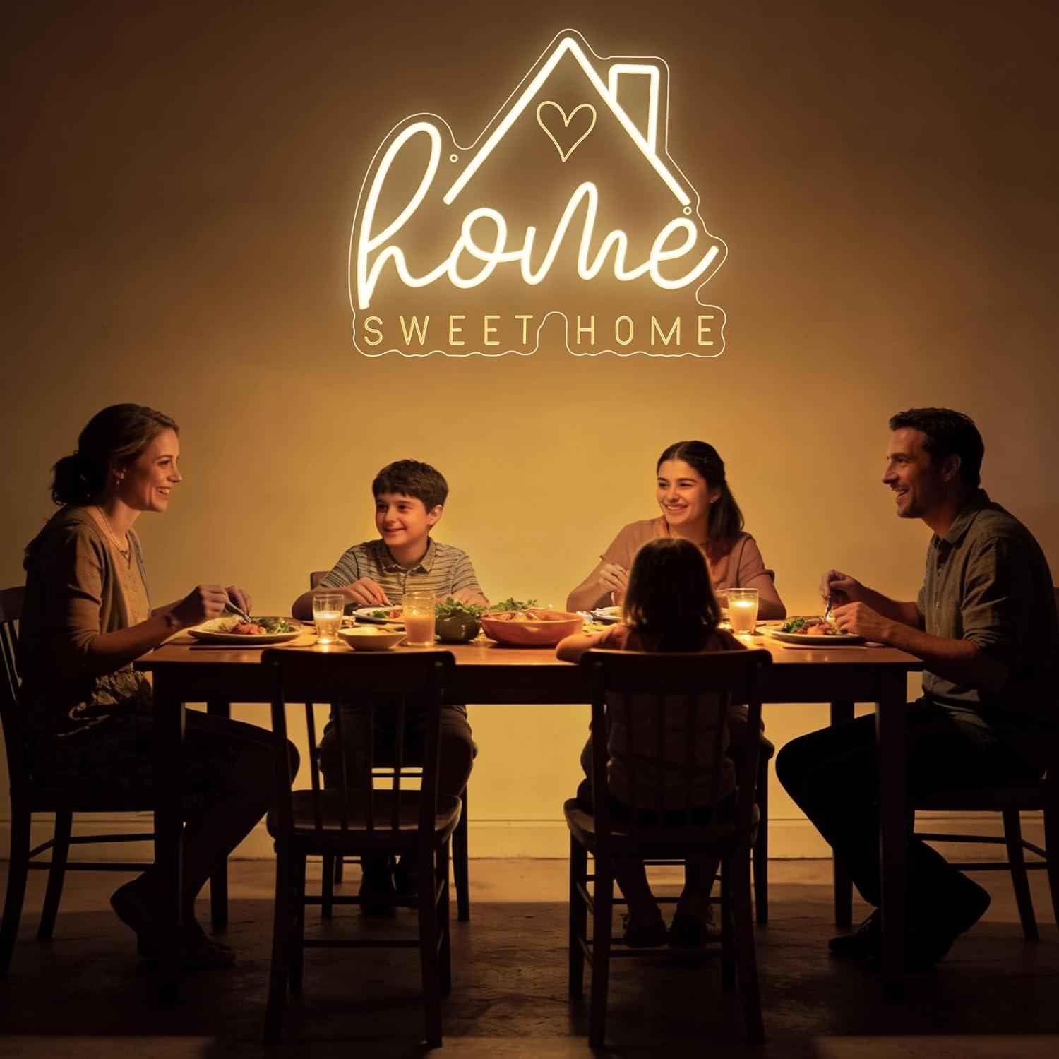 Sweet Home Neon Sign USB Dimma - đánh giá và giá Lighting Decor For Living Room
