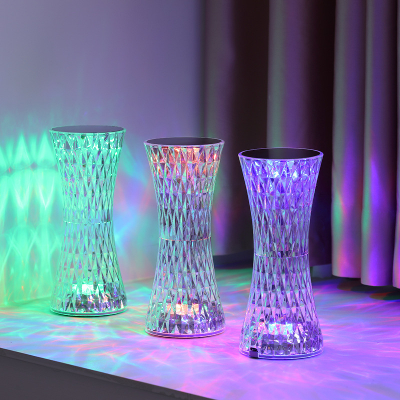 Crystal Bedside Table Lamps Xm - đánh giá và giá Decor Lighting Lamps