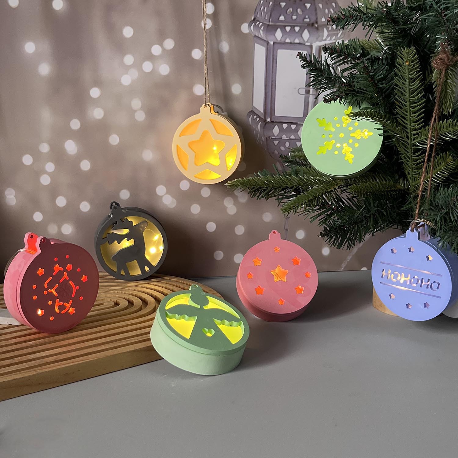 Christmas Series Night Light P - đánh giá và giá Pendant Lighting Christmas Decor