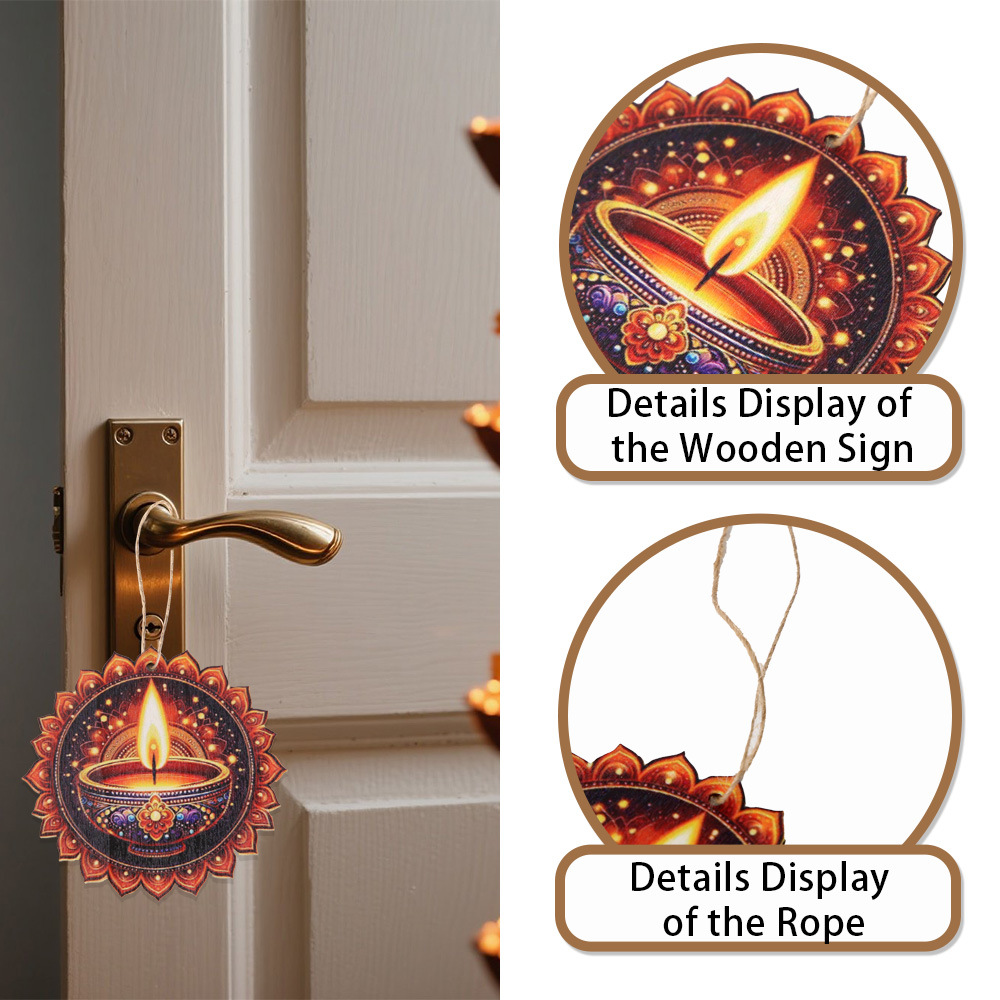 Diwali Themed Decor - Wooden C - đánh giá và giá Lighting Decoration For Diwali