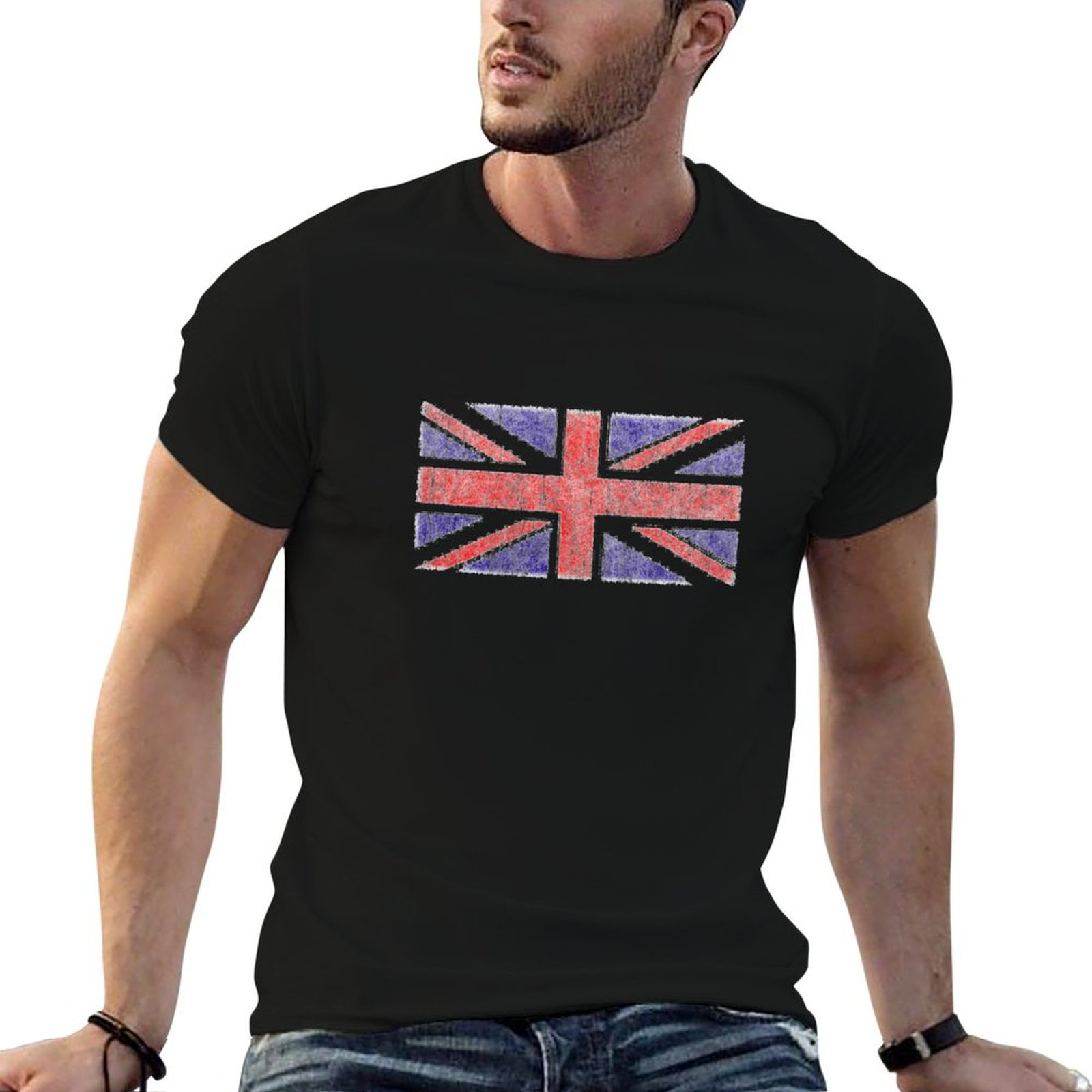 Vintage UK Union Jack Flag T-S - đánh giá và giá Union Lighting & Decor Affiliate Program Collabs