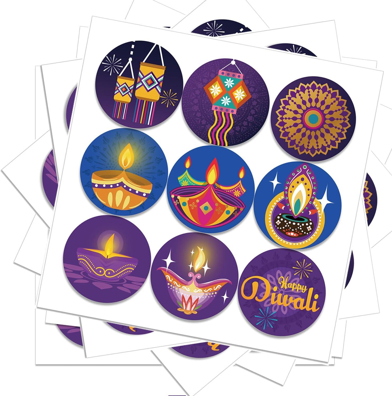 Happy Diwali stickers Indian F - đánh giá và giá Lighting Decoration For Diwali