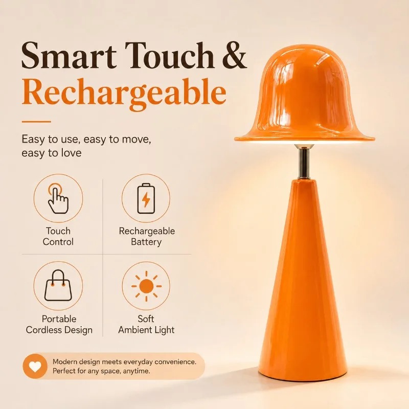Modern Creative Mushroom Table - đánh giá và giá Mushroom Table Lamp