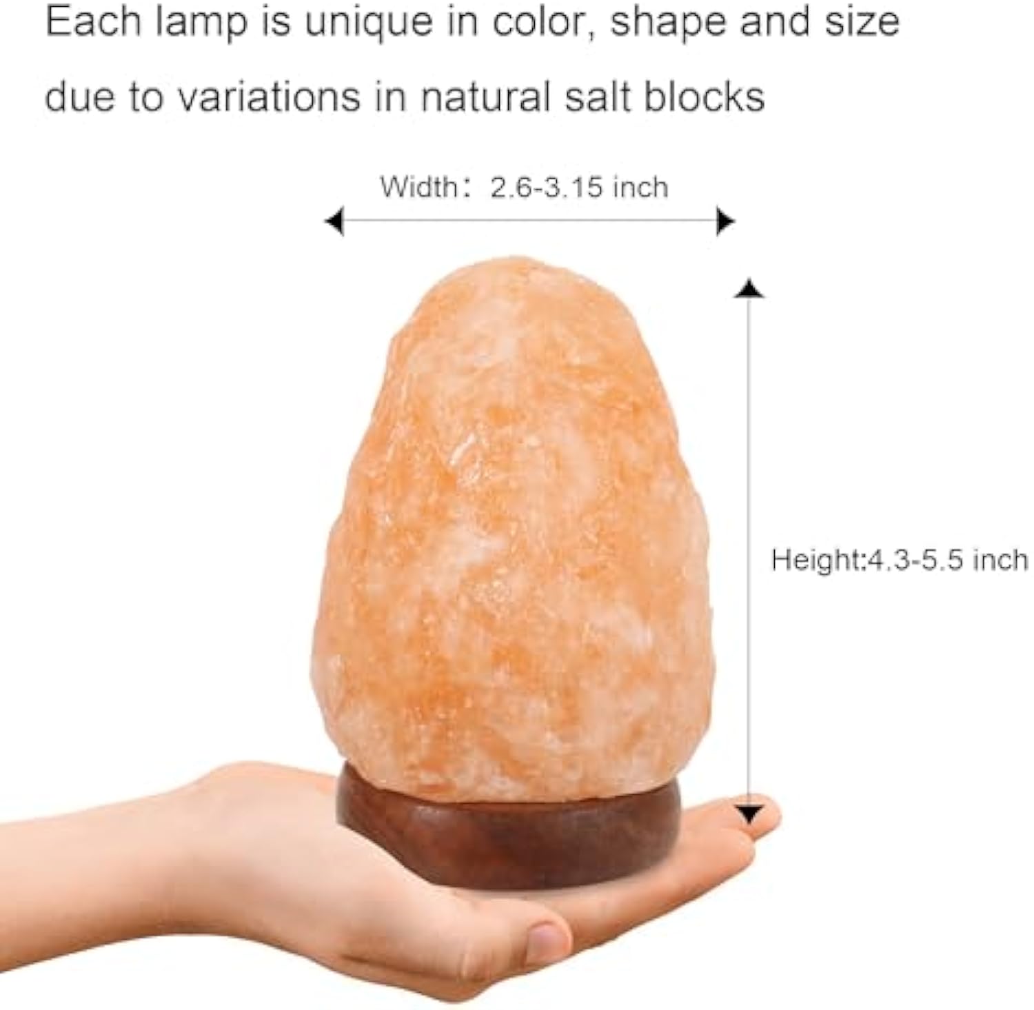 Organic Material Himalayan Sal - đánh giá và giá Himalayan Salt Lamp