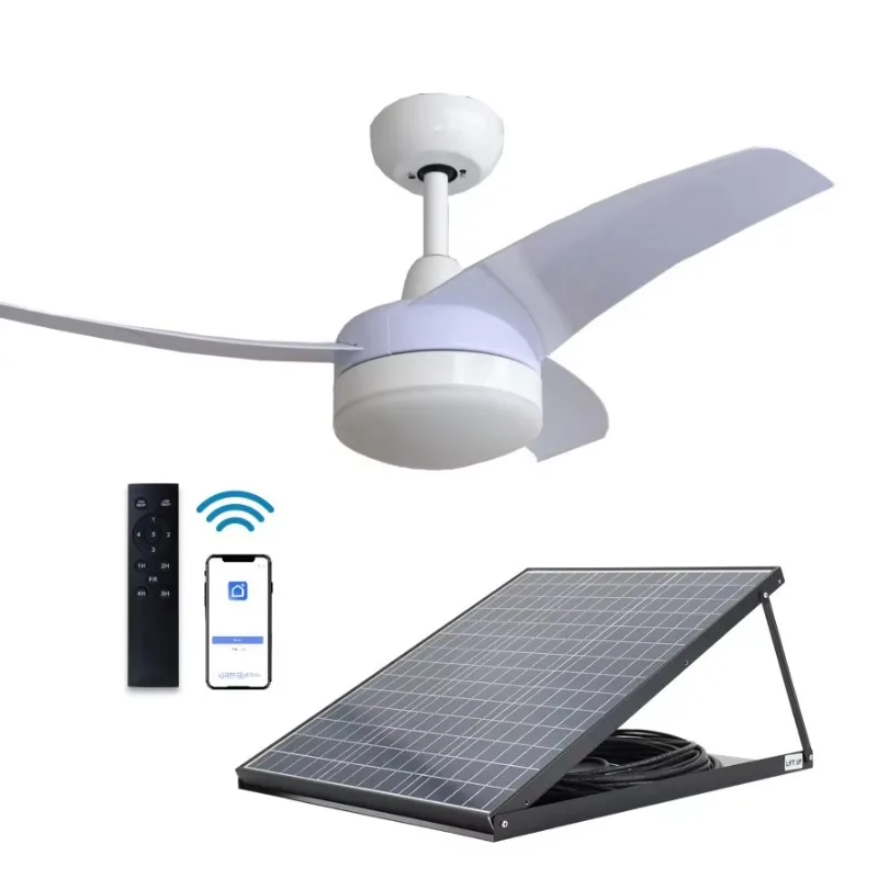 42'' Solar Ceiling Fan with LE - đánh giá và giá Homestead Lighting & Decor Oconomowoc