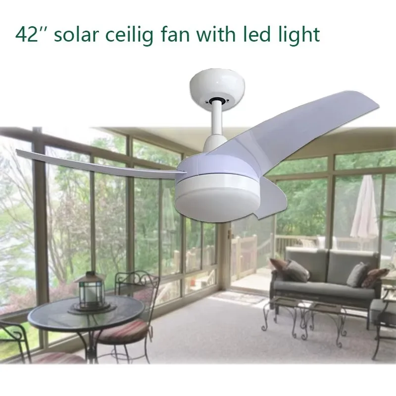 42'' Solar Ceiling Fan with LE - đánh giá và giá Homestead Lighting & Decor Oconomowoc