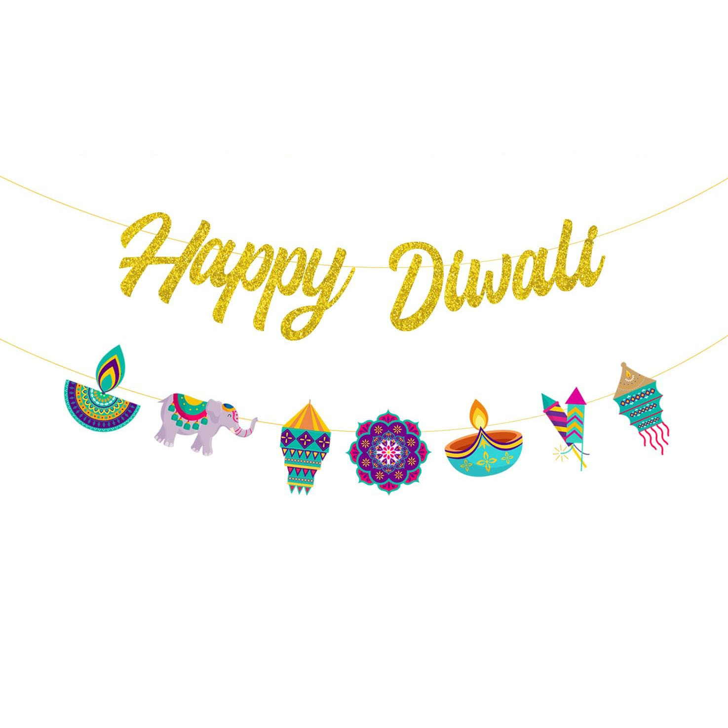Diwali Party Decorations Happy - đánh giá và giá Lighting Decoration For Diwali