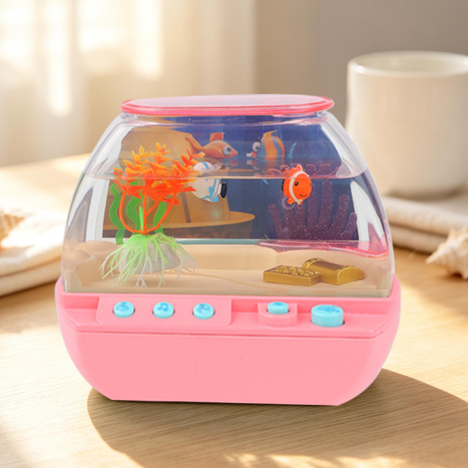 Toy Fish Tank Home Decoration  - đánh giá và giá Lighting Decor For Living Room