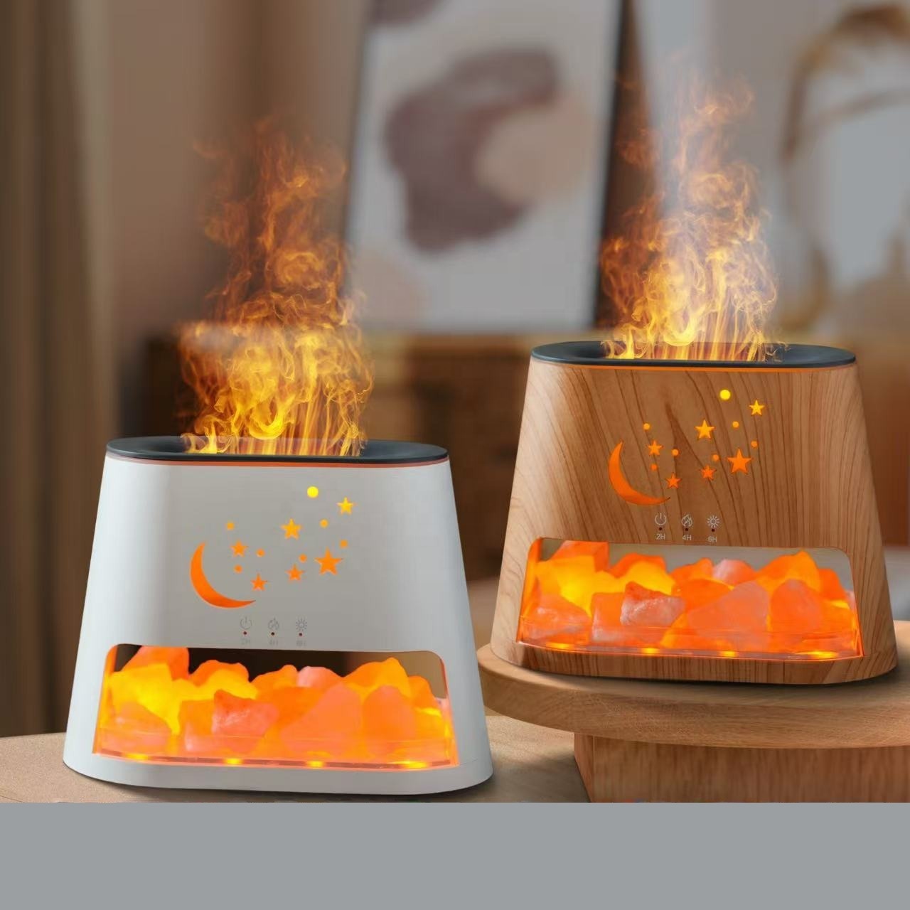 250ML Aromatherapy Essential O - đánh giá và giá Himalayan Salt Lamp