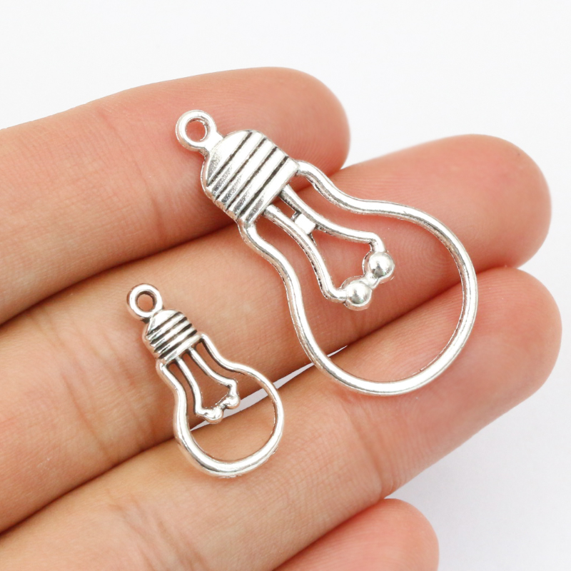 20pcs Light Bulb Charms Pendan - đánh giá và giá Pendant Light Shade