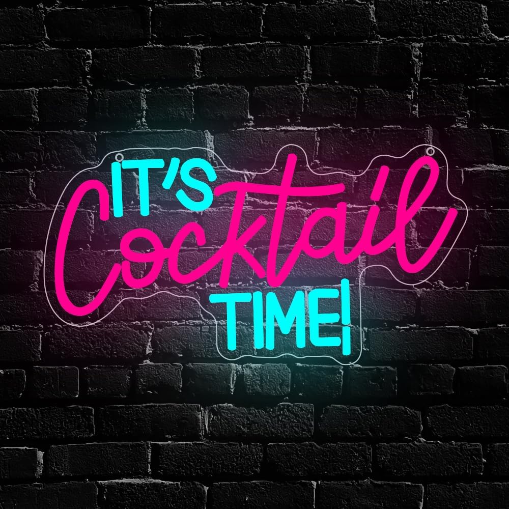 Cocktails Neon Sign USB Powere - đánh giá và giá Led Lighting Wall Decor