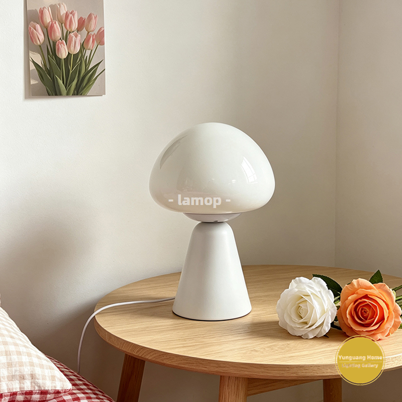 Hand Blown Murano Cove Mushroo - đánh giá và giá Mushroom Table Lamp