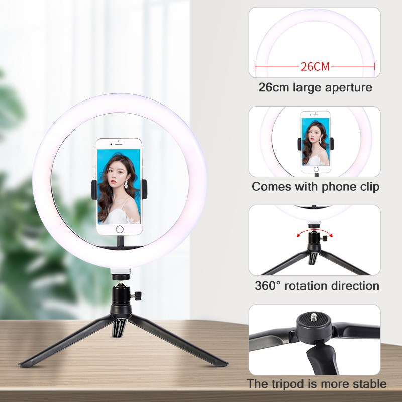26cm 10 inch Led Ring Selfie L - đánh giá và giá Lighting Gallery
