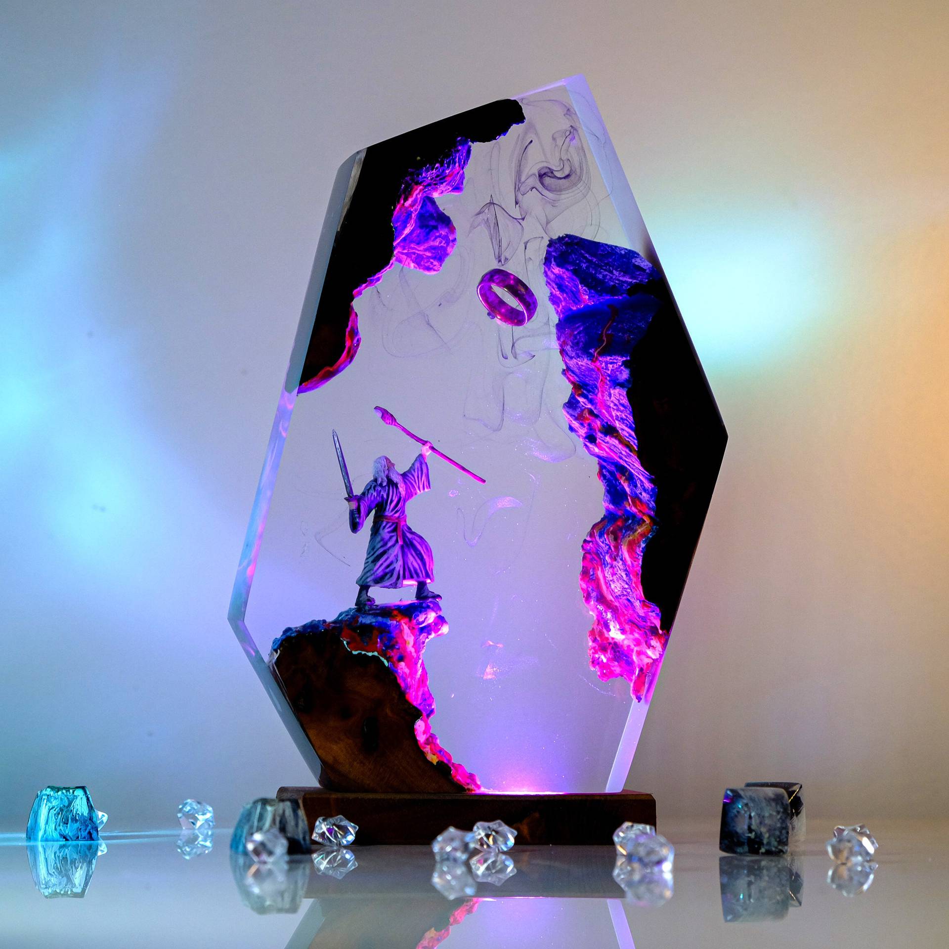 Movie Scence Figure Table Resi - đánh giá và giá Lighting Decor For Wedding