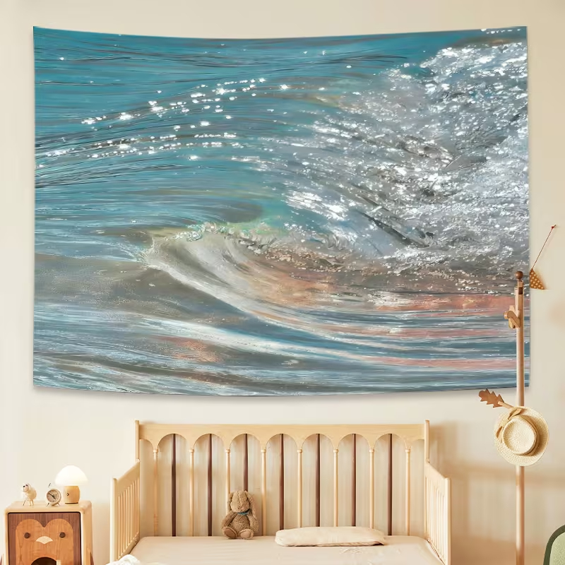 VIKAMA Oil Painting Style Wave - đánh giá và giá Lighting Home Decor Products