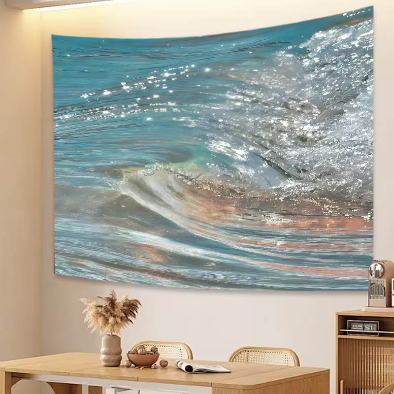 VIKAMA Oil Painting Style Wave - đánh giá và giá Lighting Home Decor Products