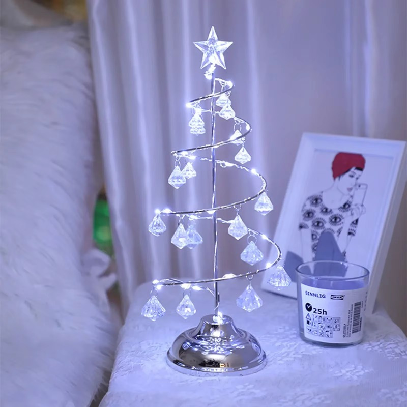 Christmas LED Crystal Christma - đánh giá và giá Pendant Lighting Christmas Decor