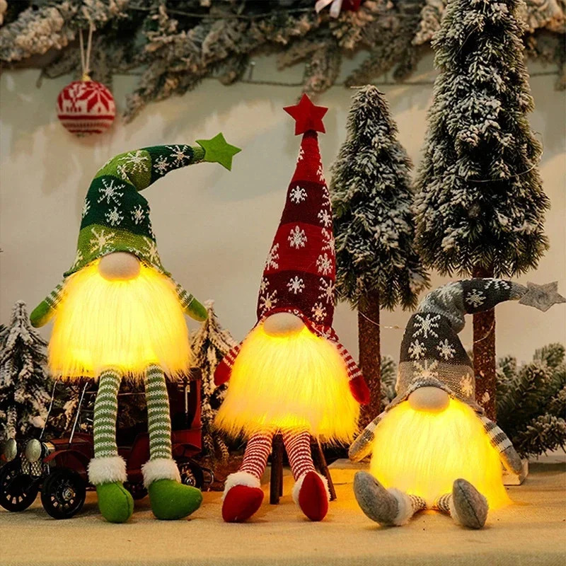 Christmas Faceless Doll Gnome  - đánh giá và giá Pendant Lighting Christmas Decor