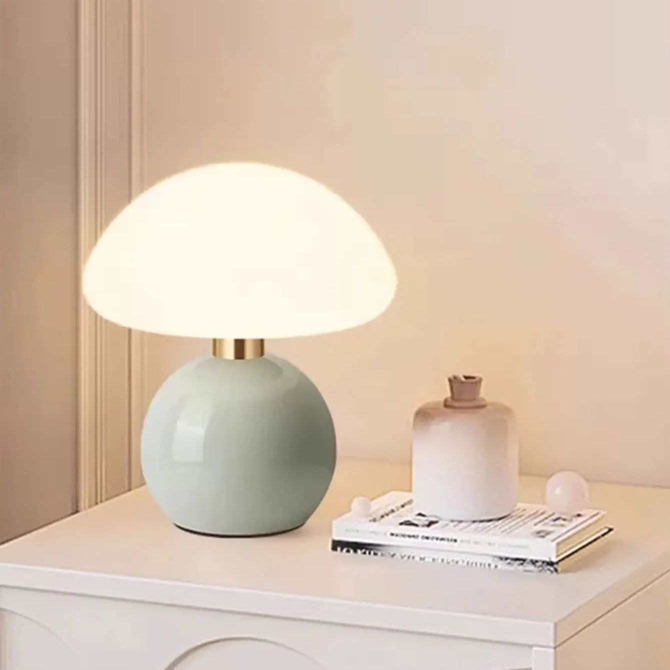 Modern Minimalist Mushroom Tab - đánh giá và giá Mushroom Table Lamp