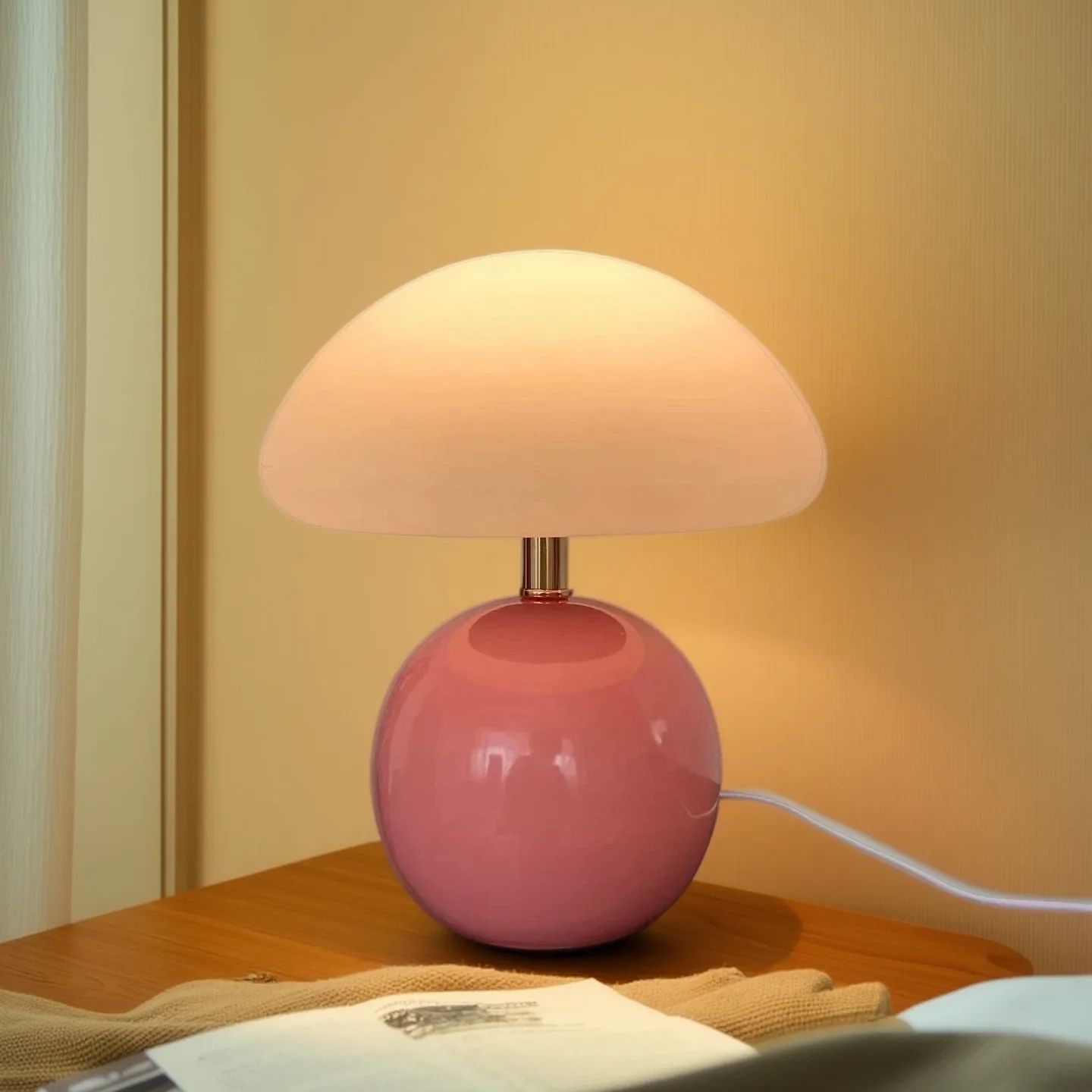 Modern Minimalist Mushroom Tab - đánh giá và giá Mushroom Table Lamp
