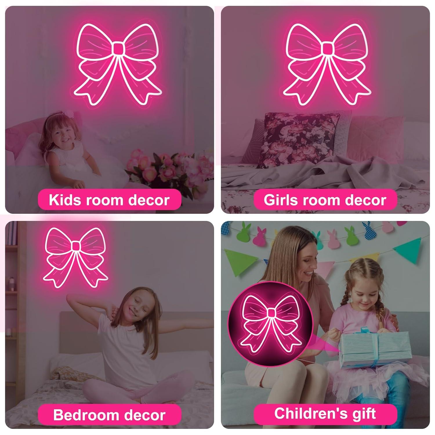 Bow Neon Signs USB Dimmable LE - đánh giá và giá Led Lighting Wall Decor