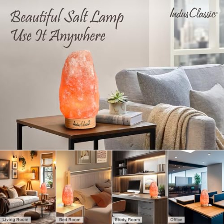LN-02 Pack of 2 Natural Himala - đánh giá và giá Himalayan Salt Lamp