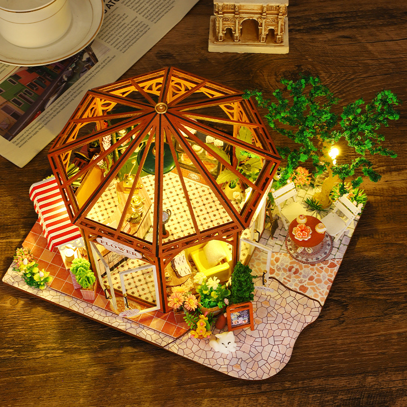DIY Wooden Miniature Model Kit - đánh giá và giá Lighting Home Decor Products