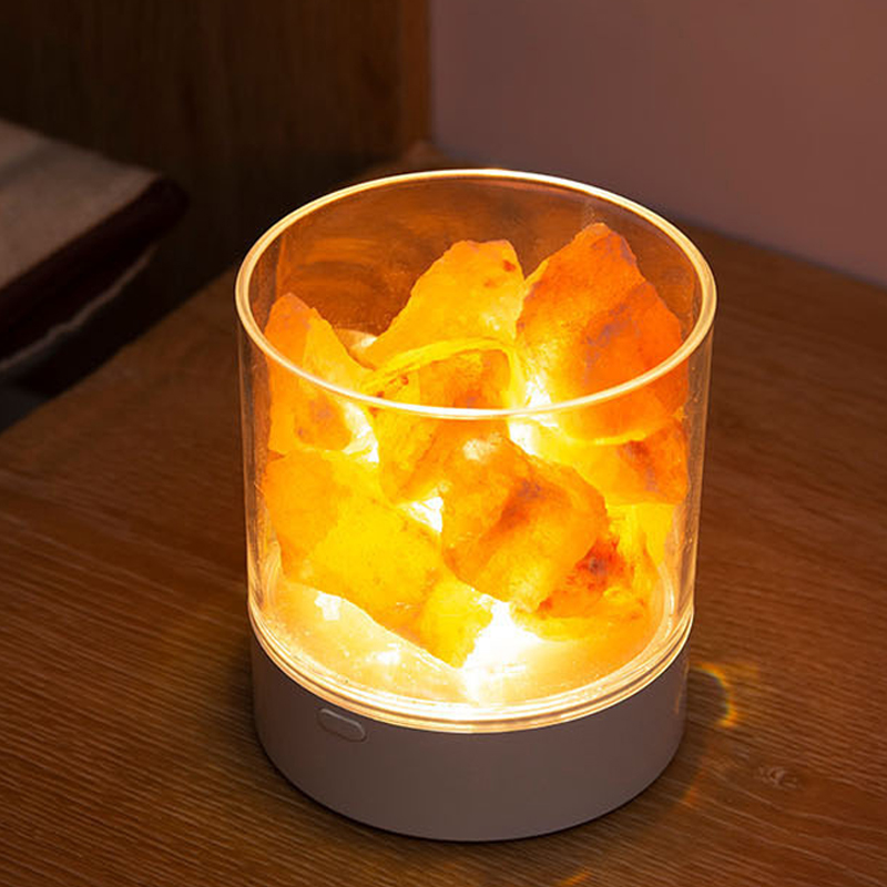 Pha Lê Tự Nhiên Đèn Đá Muối Hi - đánh giá và giá Himalayan Salt Lamp