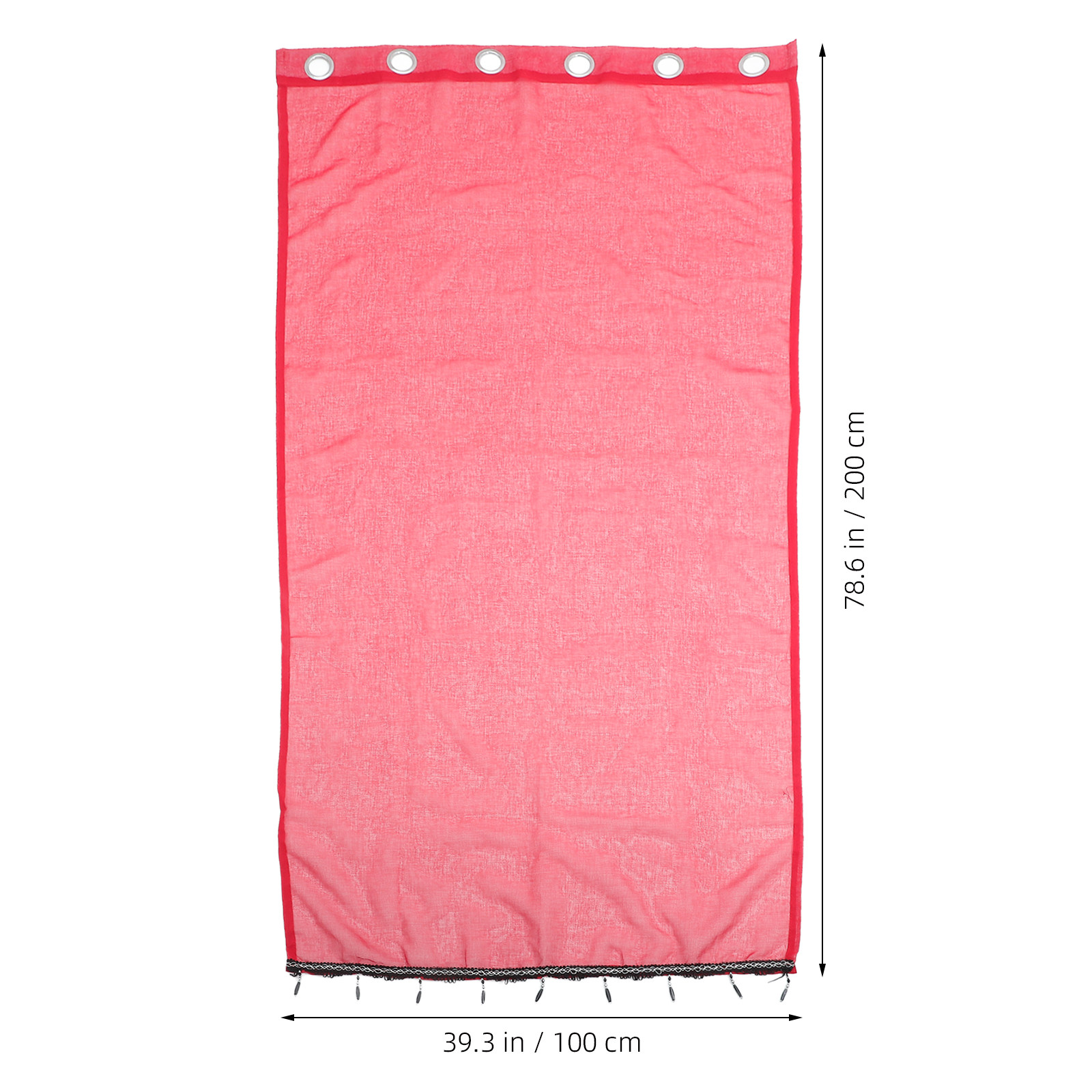 2Pcs Red Sheer Curtains Christ - đánh giá và giá Kitchen Decor Lighting