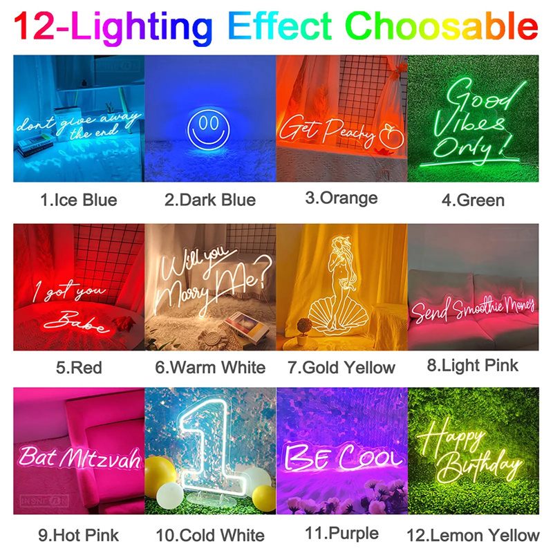 Custom Led Neon Signs LED Ligh - đánh giá và giá Lighting Decor For Wedding