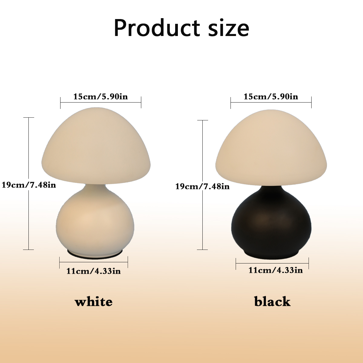 Mini Mushroom Bedside Lamp Tou - đánh giá và giá Mushroom Table Lamp