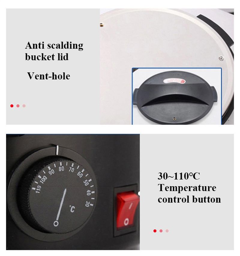 8L Stainless Steel Wax Melter  - đánh giá và giá Wax Melter Electric