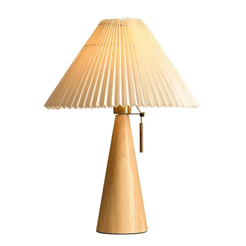 Retro Pleated Table Lamp Nordi - đánh giá và giá Decor Lighting Lamps