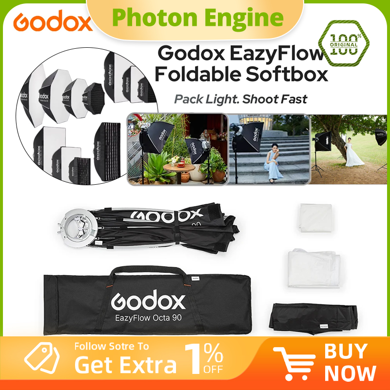 Godox EazyFlow series Foldable - đánh giá và giá Lighting Gallery