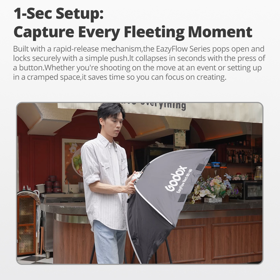 Godox EazyFlow series Foldable - đánh giá và giá Lighting Gallery